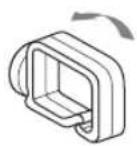 SONY FWDS47H1 - Using the cable holders - 4