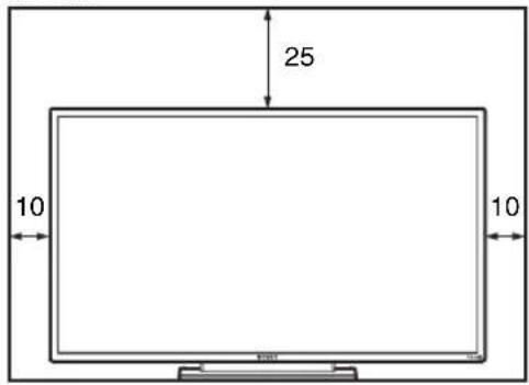 SONY FWDS47H1 - Installare il monitor in un luogo spazioso - 1