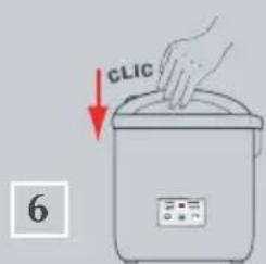 KRUPS FDH212 - SHORT CORD INSTRUCTIONS - 2