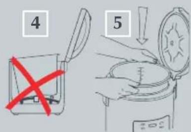 KRUPS FDH212 - SHORT CORD INSTRUCTIONS - 1