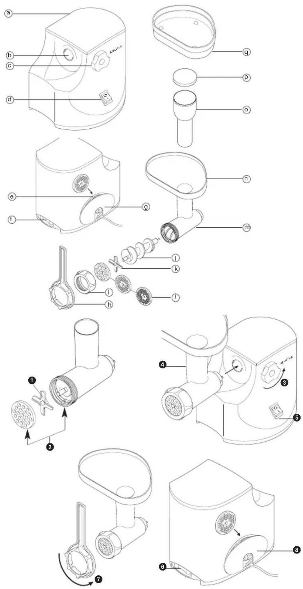 KENWOOD MG475 - 1
