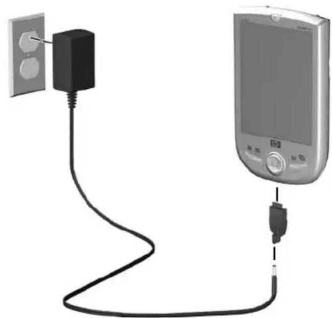 HP iPAQ h1945 - Charge de la batterie - 2