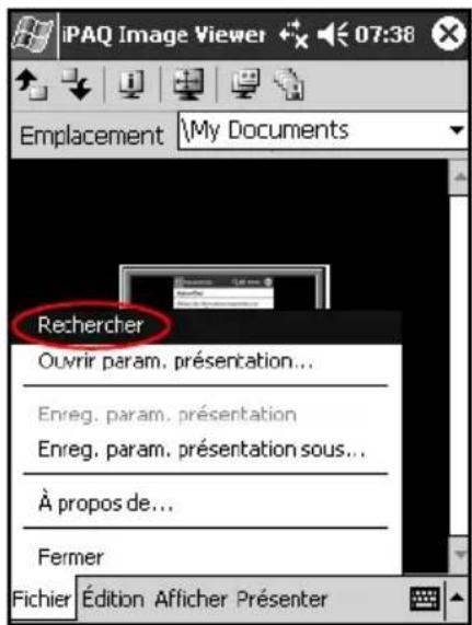 HP iPAQ h1945 - Recherche d'une image - 1