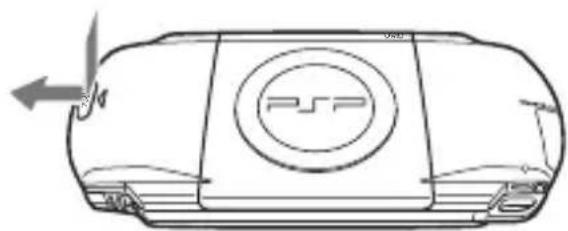 SONY PSP1001 - Retirez le couvercle de la batterie. - 1
