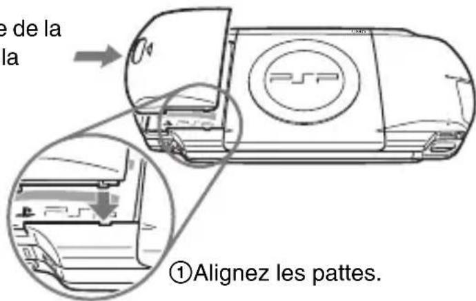 SONY PSP1001 - Remettez le couvercle de la batterie en place. - 1