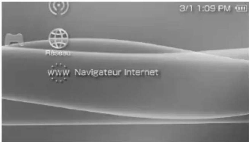 SONY PSP1001 - Sélectionnez depuis le menu d'accueil. - 1
