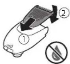PHILIPS Series 6000 S6630 - Het baardstylerhulpstuk schoonmaken - 5