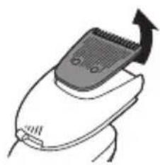 PHILIPS Series 6000 S6630 - Cleaning the beard styler attachment - 3