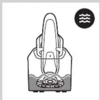 PHILIPS SensoTouch 3D RQ1257 - Jet Clean -järjestelmän käyttäminen - 3