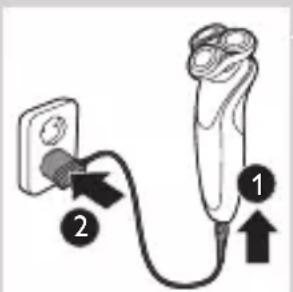 PHILIPS Series 7000 S7910 - Ladda med adaptern - 1