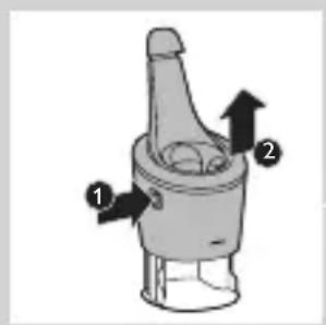 PHILIPS Series 7000 S7910 - Remplacement de la cartouche du système SmartClean - 1