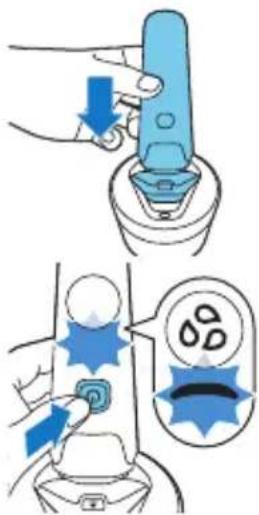 PHILIPS Series 5000 S5586 - Using the Quick Clean Pod (specific models only) - 1