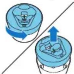 PHILIPS Series 5000 S5586 - Preparing the Quick Clean Pod for use - 1