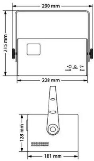 Stairville DJ Lase Pro Advanced 2000 - Données techniques - 1