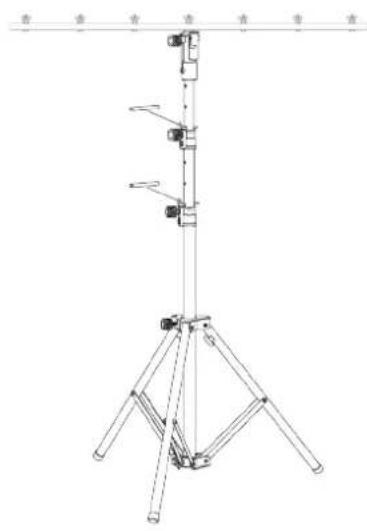 Stairville LS300 - Mise en place - 1