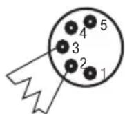 Cameo Wookie 200 RGY - Configurazione dei connettori: - 2