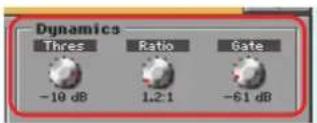KORG Pa3XLe - Reglez le compresseur et le gate pour la voix. - 1