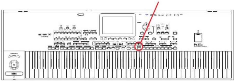 KORG Pa3XLe - Sélectionner et sauvégarder la Performance 'My Setting' - 1