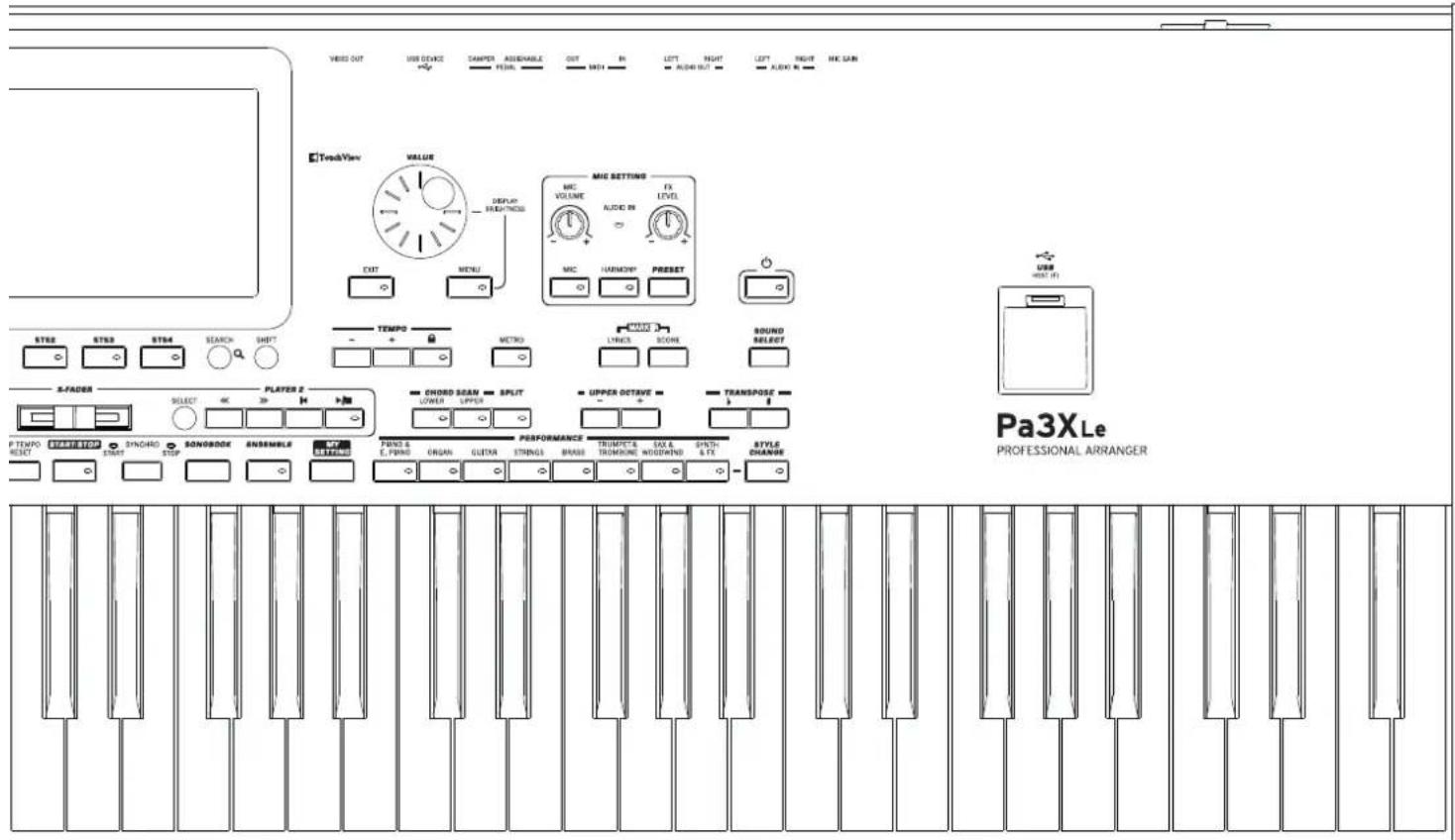 KORG Pa3XLe - EXIT - 1