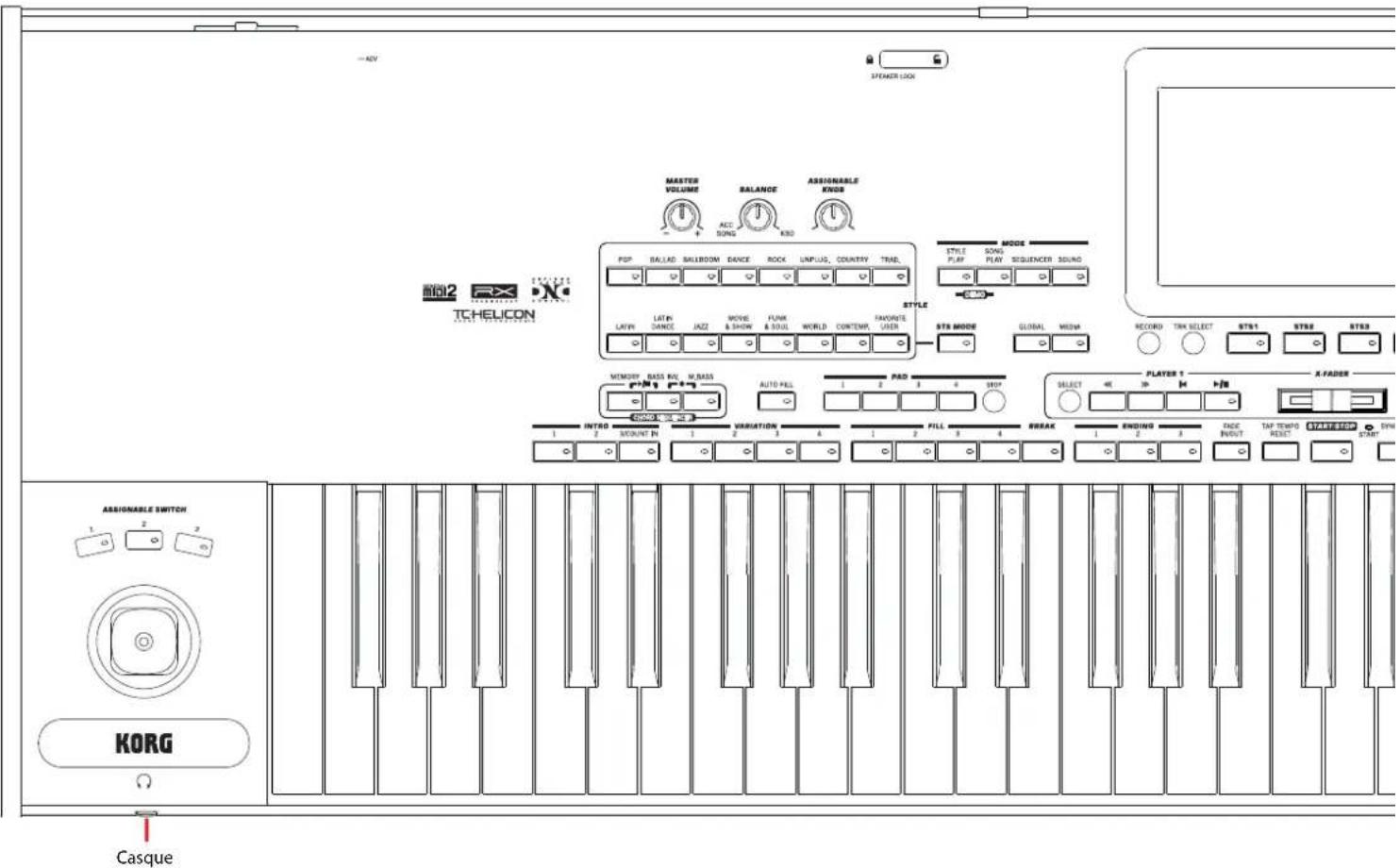 KORG Pa3XLe - Présentation - 1