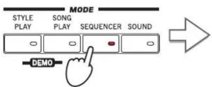 KORG Pa3XLe - Passer en mode Backing Sequence (Quick Record) - 1
