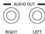 KORG Pa3XLe - Section AUDIO OUT - 1