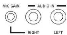 KORG Pa3XLe - Section AUDIO IN - 1
