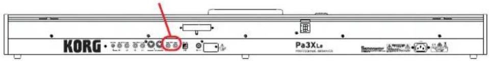 KORG Pa3XLe - Brancher et calibrer une pédale de maintainen (Damper) - 1
