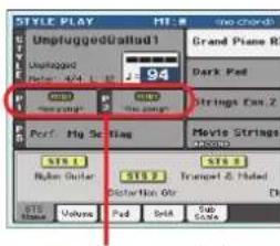 KORG Pa3XLe - Appuyez sur le bouton SONG PLAY pour passer en mode Song Play. - 3