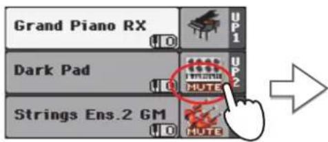 KORG Pa3XLe - Jouer avec deux ou troissons simultanement - 2