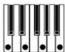 KORG RK100S - Choisissez le motif d'arpège avec les boutons OCTAVE +/- ou le levier SOUND. - 5
