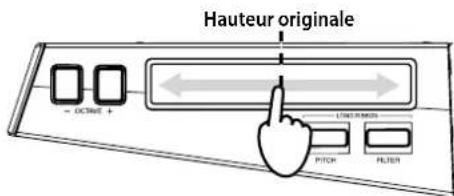 KORG RK100S - Contrôler la hauteur - 2