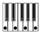 KORG RK100S - Arpeggiomuster-Einstellungen - 12