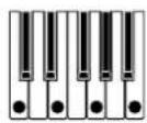 KORG RK100S - Utilice los botones OCTAVE +/- o la palanca SOUND para especificar el patrón de arpegio. - 7