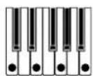 KORG RK100S - Arpeggiomuster-Einstellungen - 8