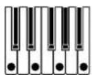 KORG RK100S - Arpeggiomuster-Einstellungen - 10
