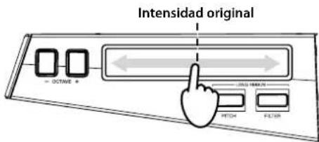 KORG RK100S - Control de la intensidad - 2