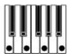 KORG RK100S - Arpeggiomuster-Einstellungen - 6