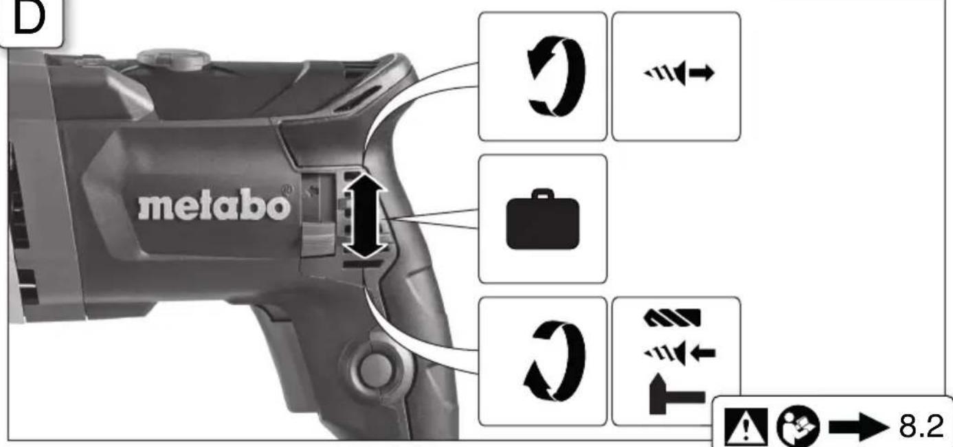 METABO SBEV 11002 S - A - 8