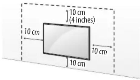 LG OLED77G1PUA - Mounting to the Wall - 1