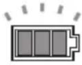 MAKITA DHW080ZK - Indication de la charge restante de la batterie - 1