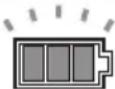 MAKITA DHW080ZK - Indicating the remaining battery capacity - 1