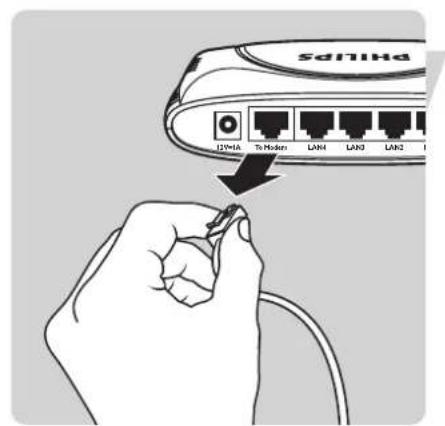 PHILIPS SNR6500 - Configuration de la station de base sans fil avec le CD d'installation - 18