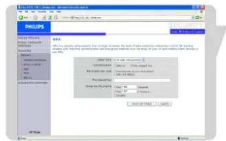 PHILIPS SNR6500 - Cliquez sur SAVE SETTINGS (ENREGISTRER LES PARAMÈTRES). - 1