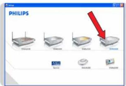PHILIPS SNR6500 - Configuration de la station de base sans fil avec le CD d'installation - 21
