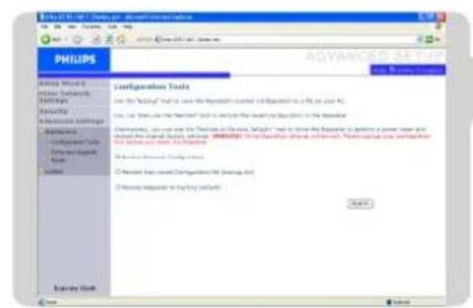 PHILIPS SNR6500 - Cliquez sur SAVE SETTINGS (ENREGISTRER LES PARAMÈTRES). - 3