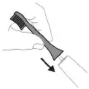 PHILIPS Sonicare ExpertClean 7500 HX9631 - Inserimento della testina - 1