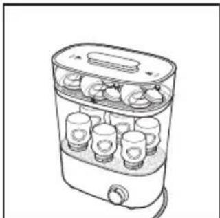 PHILIPS Avent SCF291 - Assembling the sterilizer - 3