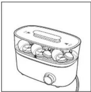 PHILIPS Avent SCF291 - Assembling the sterilizer - 1