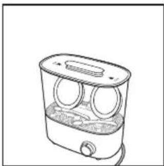 PHILIPS Avent SCF291 - Assembling the sterilizer - 2